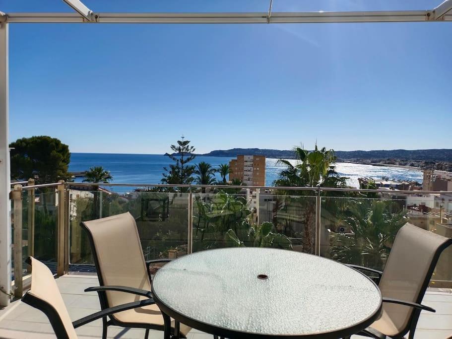 Villa Javea Port Townhouse With Amazing Sea Views & Communal Pool Exterior foto