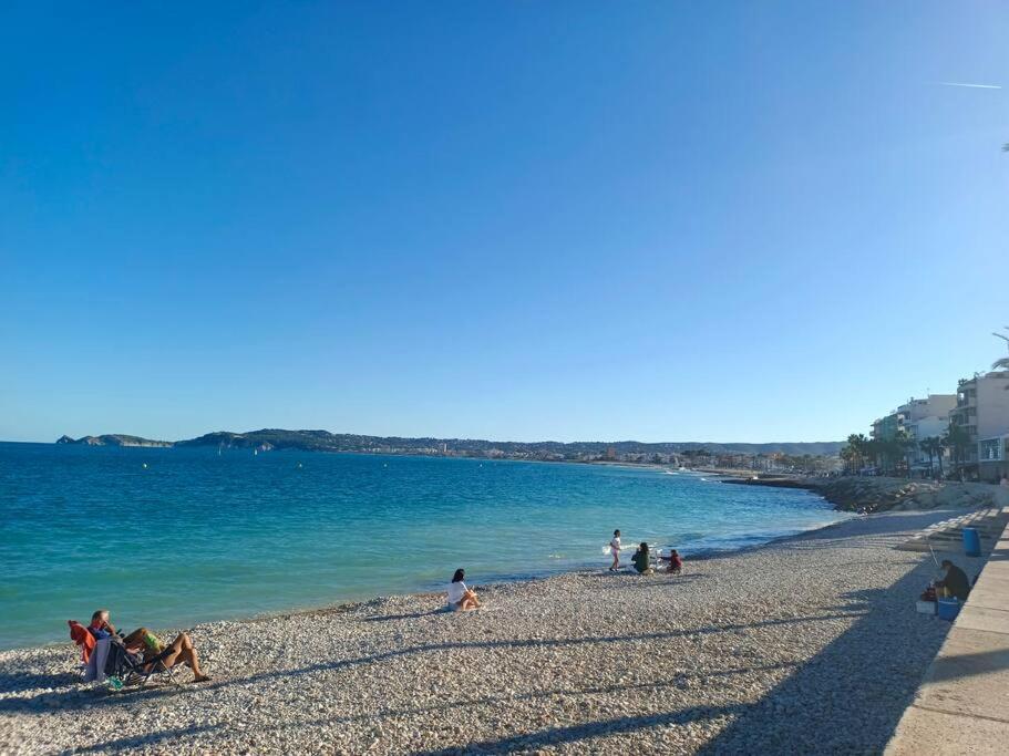 Villa Javea Port Townhouse With Amazing Sea Views & Communal Pool Exterior foto