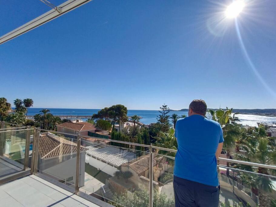 Villa Javea Port Townhouse With Amazing Sea Views & Communal Pool Exterior foto