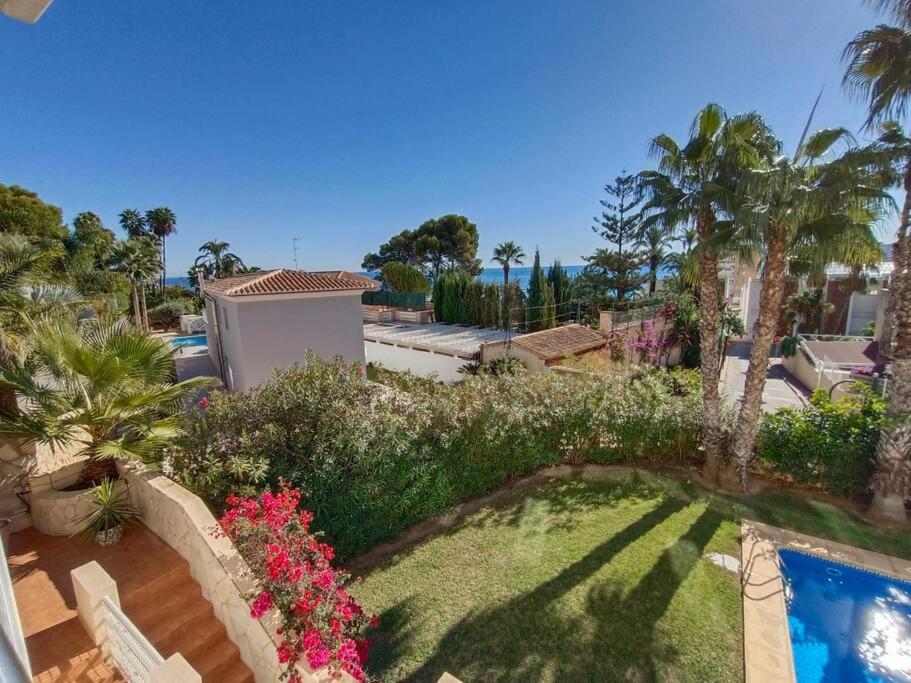 Villa Javea Port Townhouse With Amazing Sea Views & Communal Pool Exterior foto