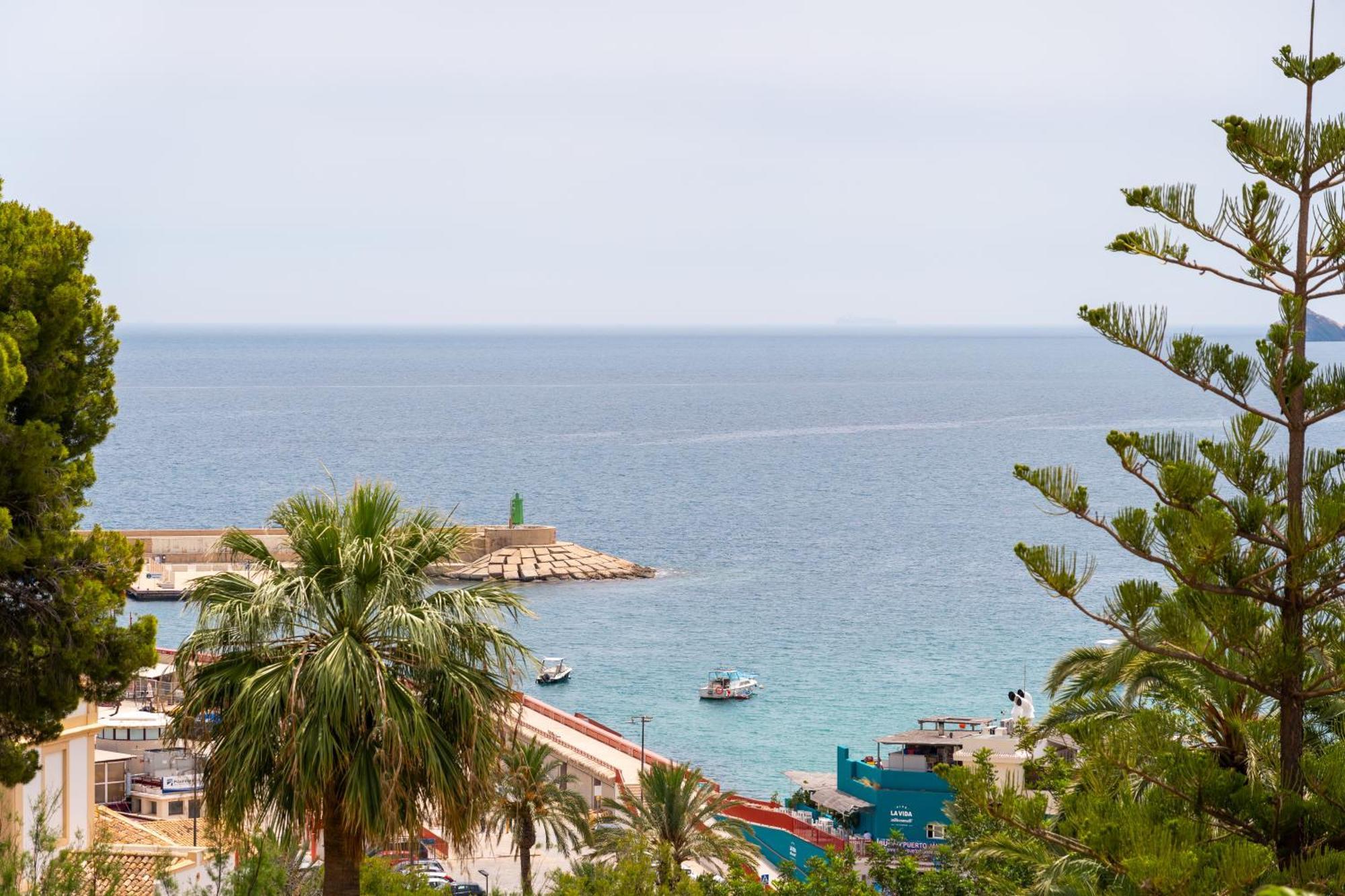 Villa Javea Port Townhouse With Amazing Sea Views & Communal Pool Exterior foto