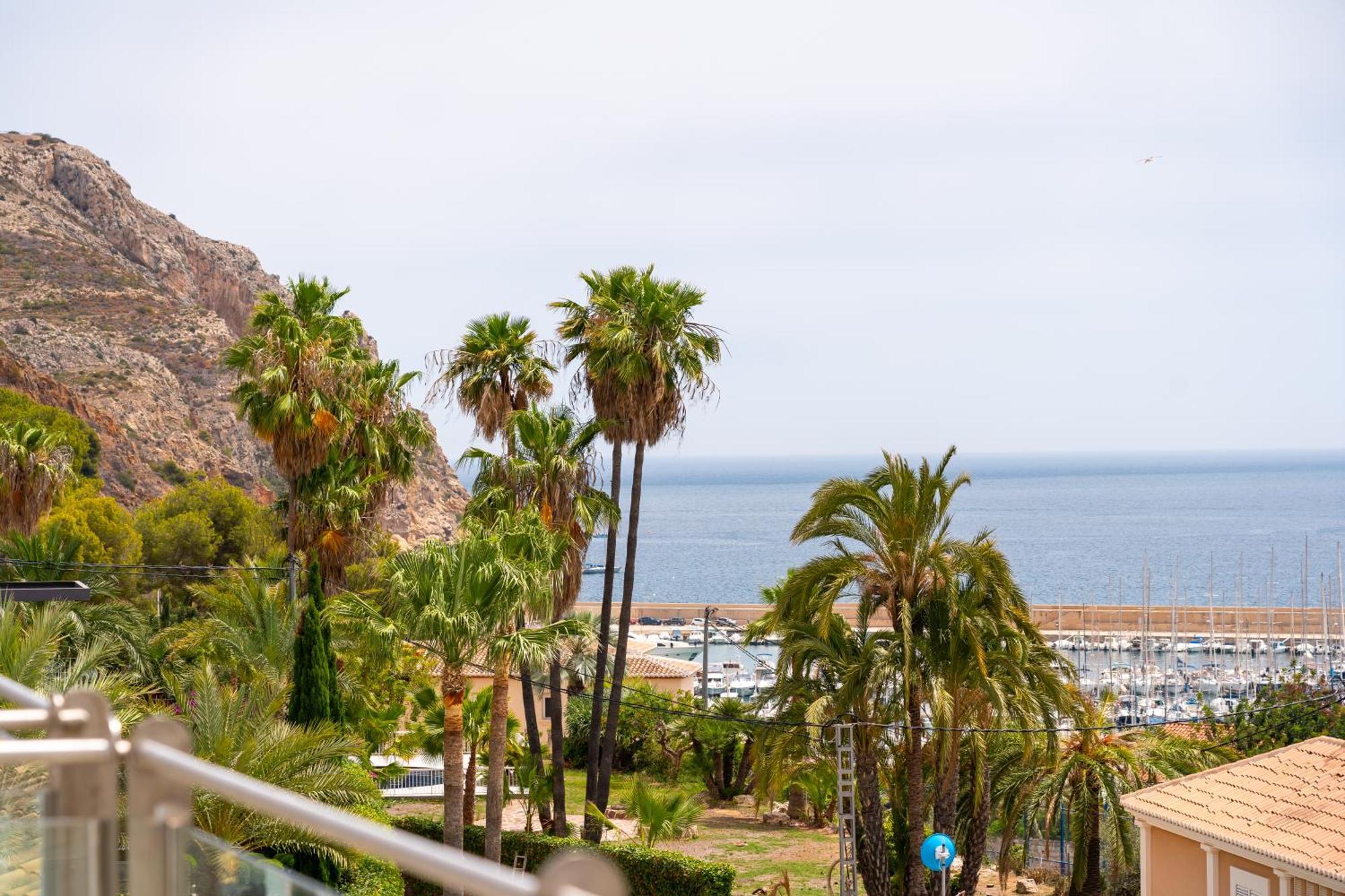 Villa Javea Port Townhouse With Amazing Sea Views & Communal Pool Exterior foto