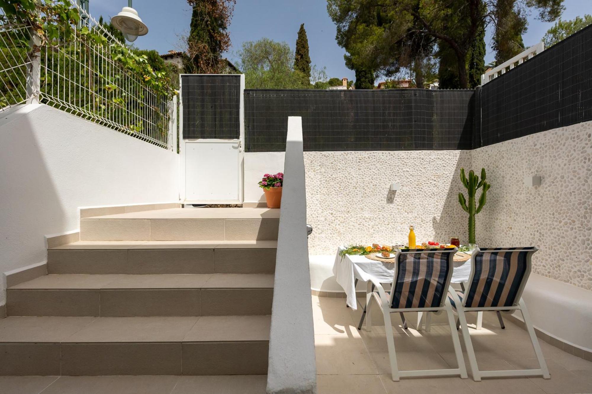 Villa Javea Port Townhouse With Amazing Sea Views & Communal Pool Exterior foto